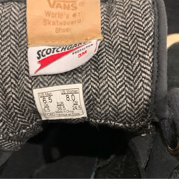 Vans suede & tweed high tops - Picture 9 of 9